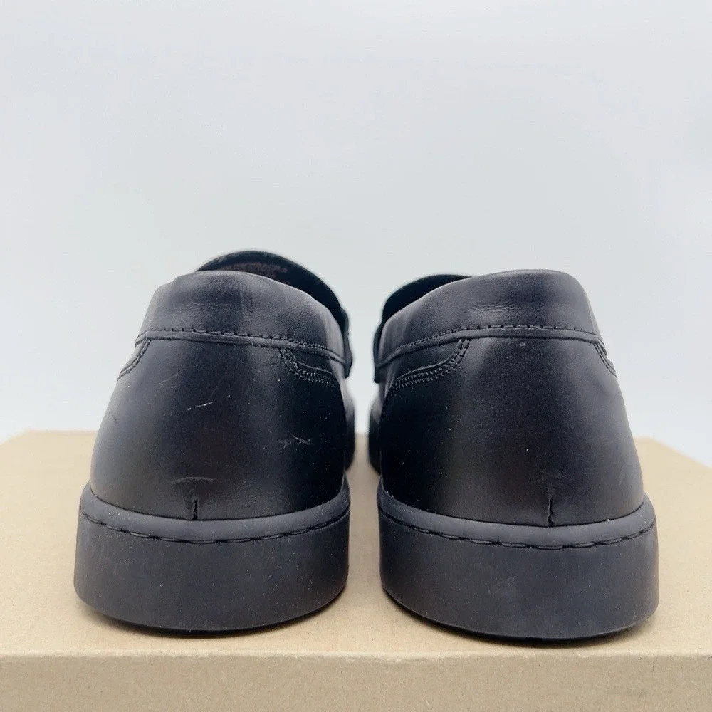 Bruno Magli Magnifico Men's Loafers Slip On Casual Shoes Black Leather US 8.5